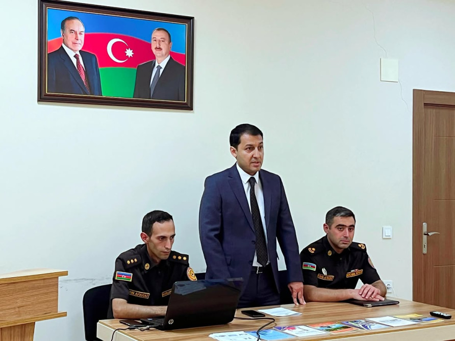 Hidrometeorologiya Mərkəzində maarifləndirici tədbir keçirilib.